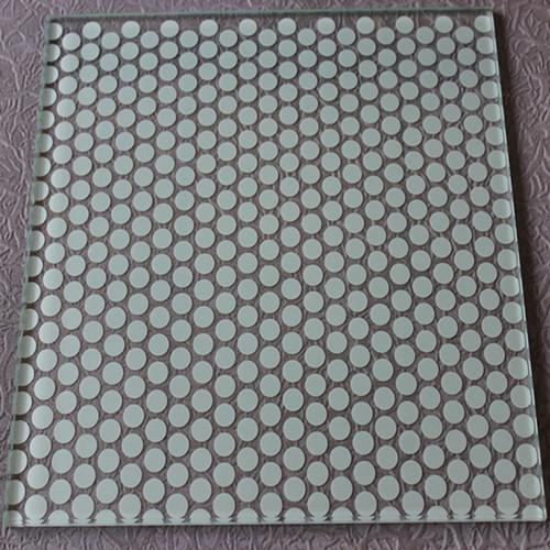 Toughened Silk Screened Glass for Building Interior Decoration