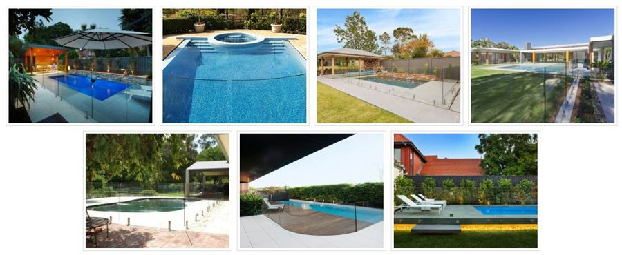 glass pool fencing applications