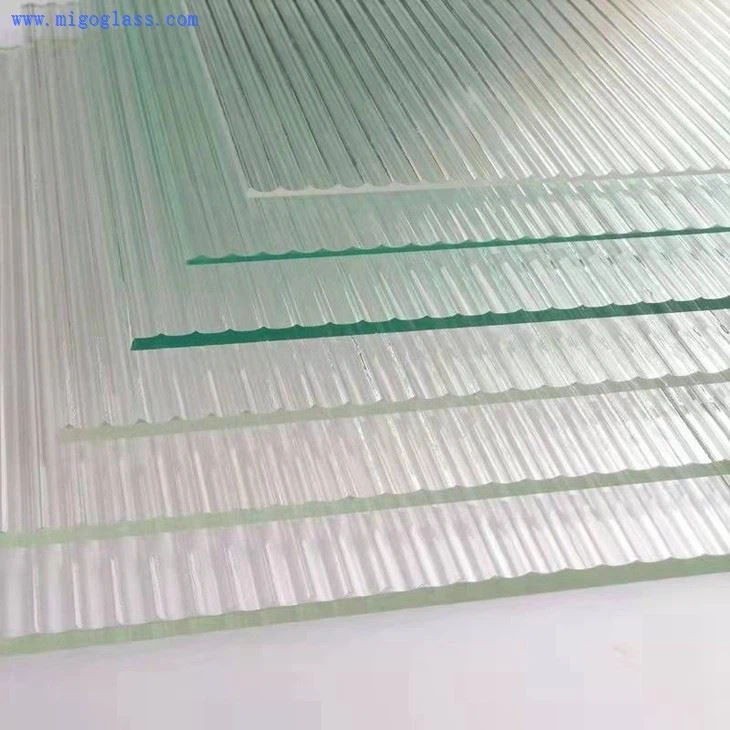 Fluted Glass